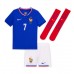 France Antoine Griezmann #7 Replica Home Minikit Euro 2024 Short Sleeve (+ pants)